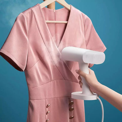 Handheld Vacuum Steamer for Clothes – Portable Garment Steamer for Wrinkles, Travel, and Home Use