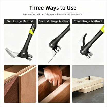 4-Position Magnetic Claw Hammer