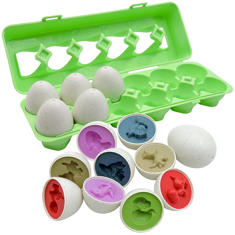 Baby Learning Educational Toy Smart Egg Toy Games Shape Matching Sorters Toys Montessori Eggs Toys