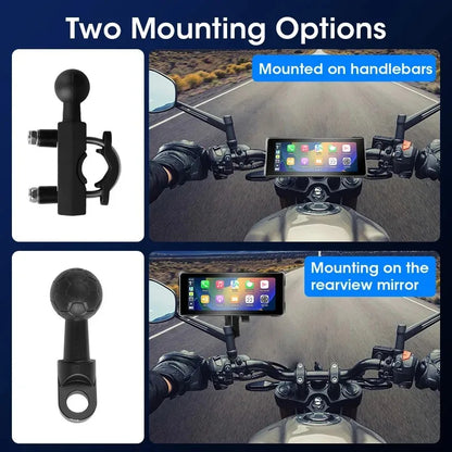 7-Inch Motorcycle TFT LCD Display Screen – Digital Speedometer Dashboard with GPS, Bluetooth & Waterproof Design