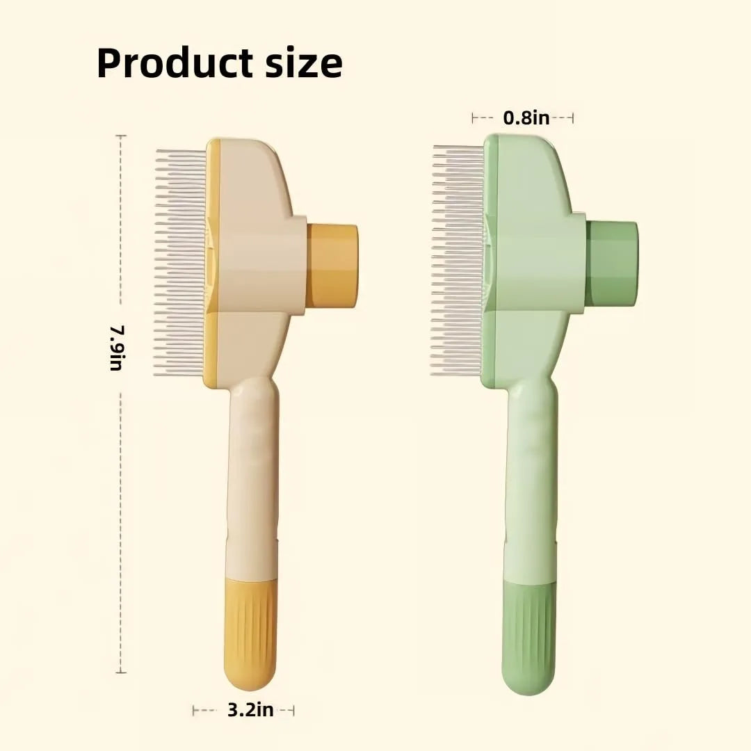 Pet Hair & Flea Comb – Grooming Tool for Dogs & Cats, Removes Tangles, Fleas & Loose Fur