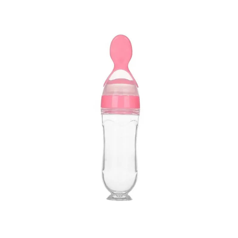 Baby Feeding Squeeze Spoon – BPA-Free, Easy-to-Use Soft Squeeze Baby Food Dispenser for Infants