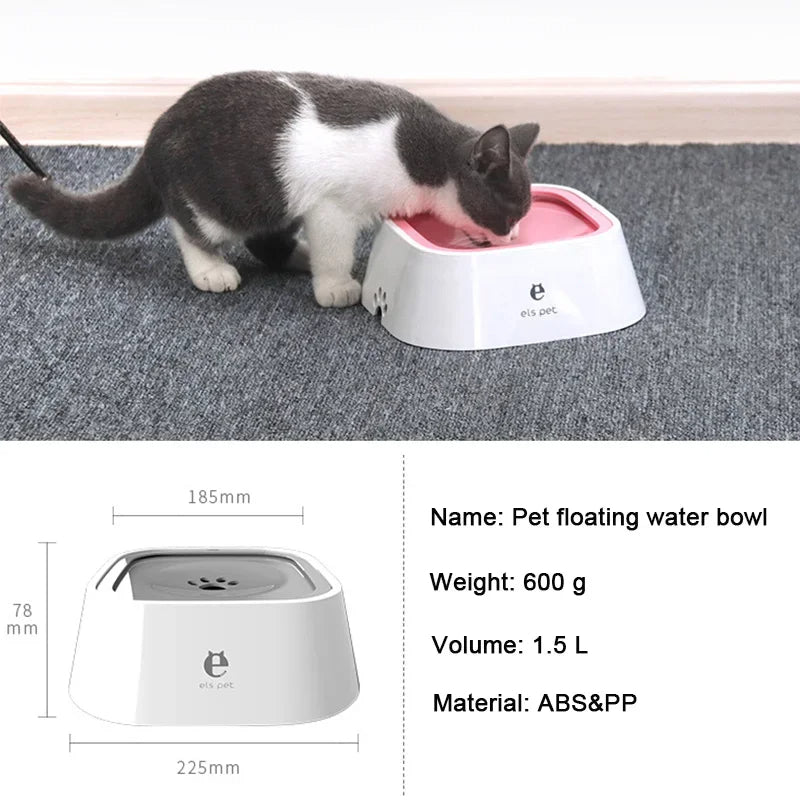 Anti-Spill Dog Water Bowl – No Spill Pet Water Dispenser for Dogs & Cats, Travel-Friendly Bowl