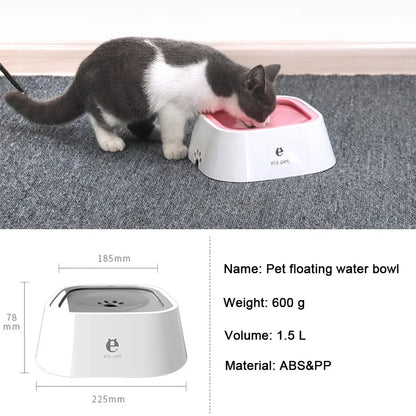Anti-Spill Dog Water Bowl – No Spill Pet Water Dispenser for Dogs & Cats, Travel-Friendly Bowl