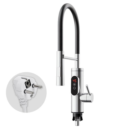 Instant Electric Water Heater Kitchen Faucet, Tankless Hot Water Tap