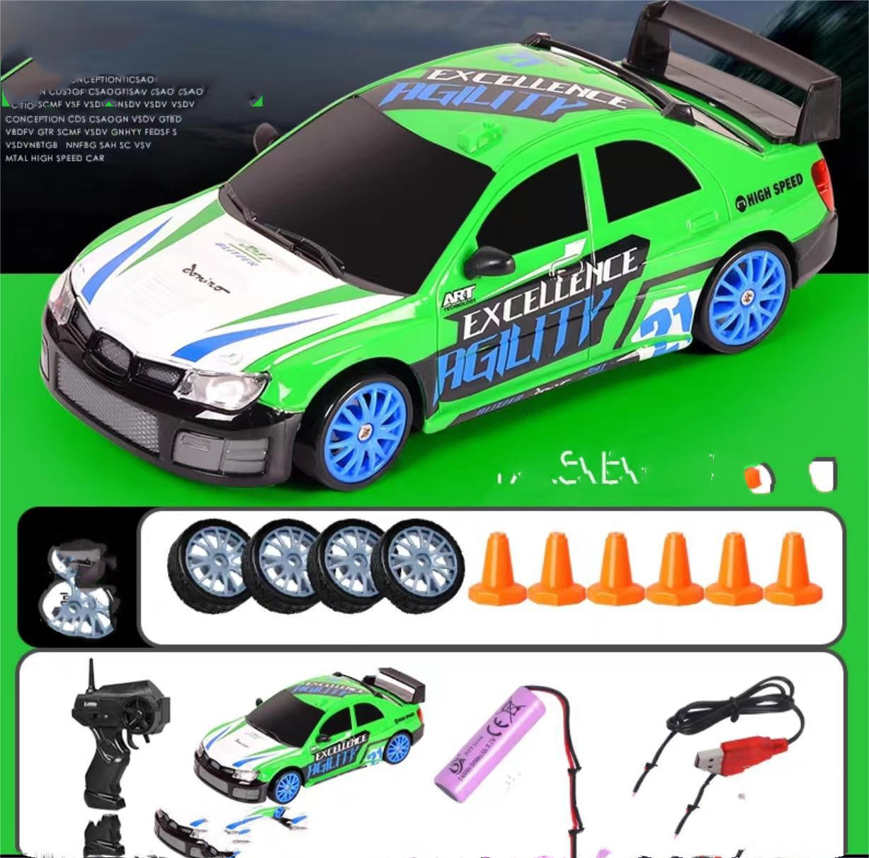 Drift Rc Car 4WD RC Drift Car Toy Remote Control GTR Model AE86 Vehicle Car RC Racing Car Toy