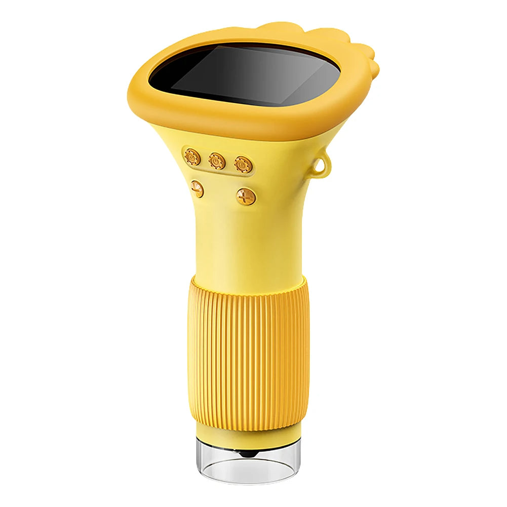Portable Handheld Digital Microscope with LCD Screen – 1000X Zoom USB Rechargeable Science Tool for Kids & Adults