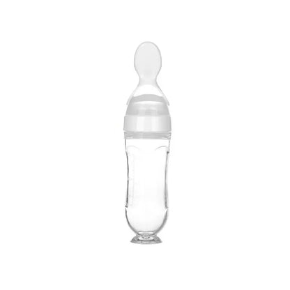 Baby Feeding Squeeze Spoon – BPA-Free, Easy-to-Use Soft Squeeze Baby Food Dispenser for Infants