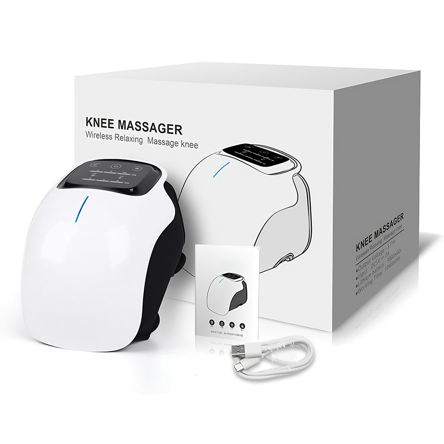 Electric Knee Therapy Device – Heated Vibration Wrap for Pain Relief, Arthritis & Joint Support