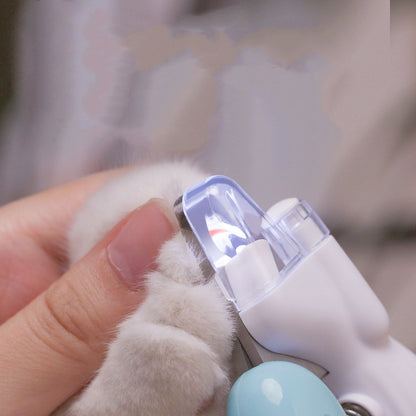 Pet Nail Clippers Dog Nail Clippers Cat Nail Clippers LED Electric Nail Grinder Pet Supplies