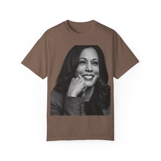 Kamala Harris Unisex Garment-Dyed T-shirt - Election 2024