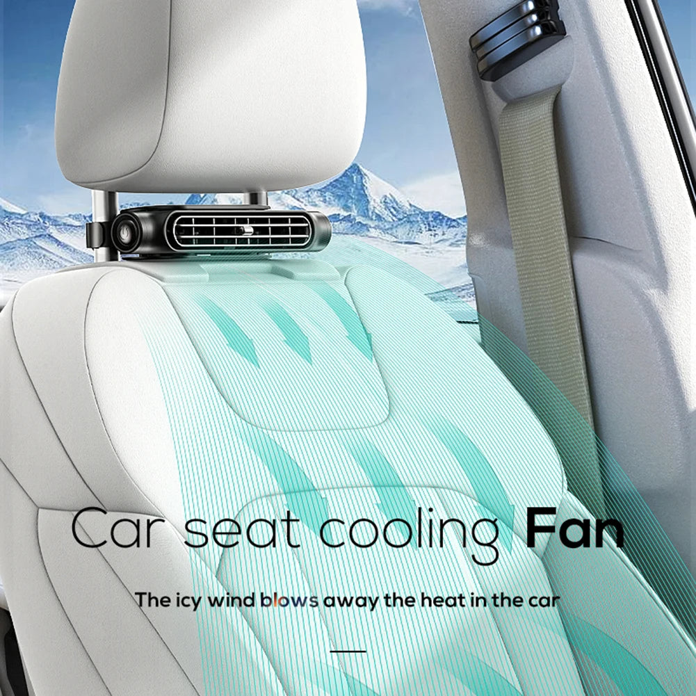 Cooling Car Seat Fan - Car Seat Colling Fan - Best Colling Fan for Car