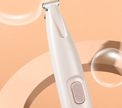 Waterproof Dog Paw Trimmer with LED Light – Pet Hair Clippers for Grooming & Widen Blade Design