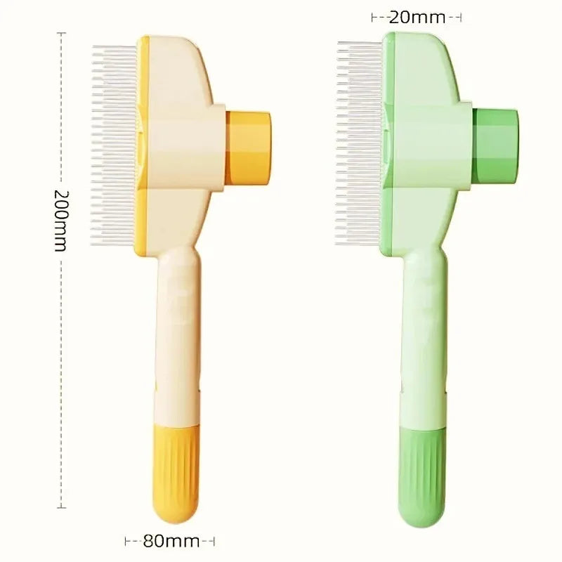 Pet Hair & Flea Comb – Grooming Tool for Dogs & Cats, Removes Tangles, Fleas & Loose Fur