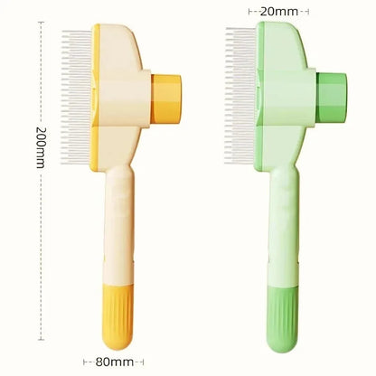 Pet Hair & Flea Comb – Grooming Tool for Dogs & Cats, Removes Tangles, Fleas & Loose Fur