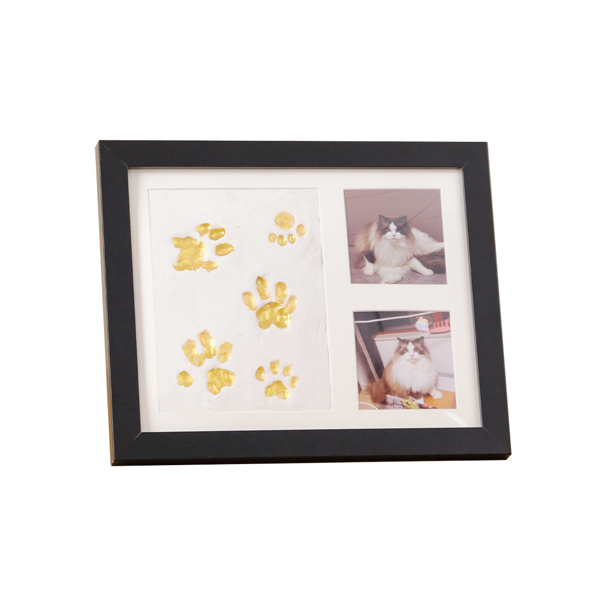 Baby Handprint and Footprint Keepsake Frame with Clean Touch Ink Pad