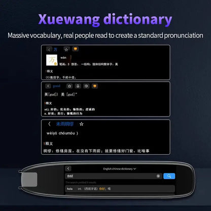 Smart Language Translator Pen – Instant Voice Text Translator for Travel, Learning, Business, Students