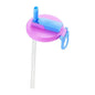Reusable Soda Lid Cover with Straw | Spill-Proof Drink Cap for Cans, Juice, Water, Travel & Kids