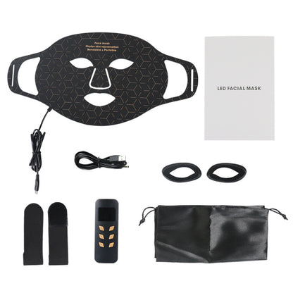 LED Red Light Therapy Mask, Wireless Face Mask with 630nm and 850nm Light