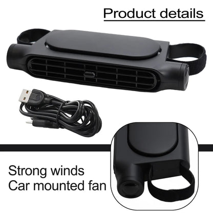 Cooling Car Seat Fan - Car Seat Colling Fan - Best Colling Fan for Car