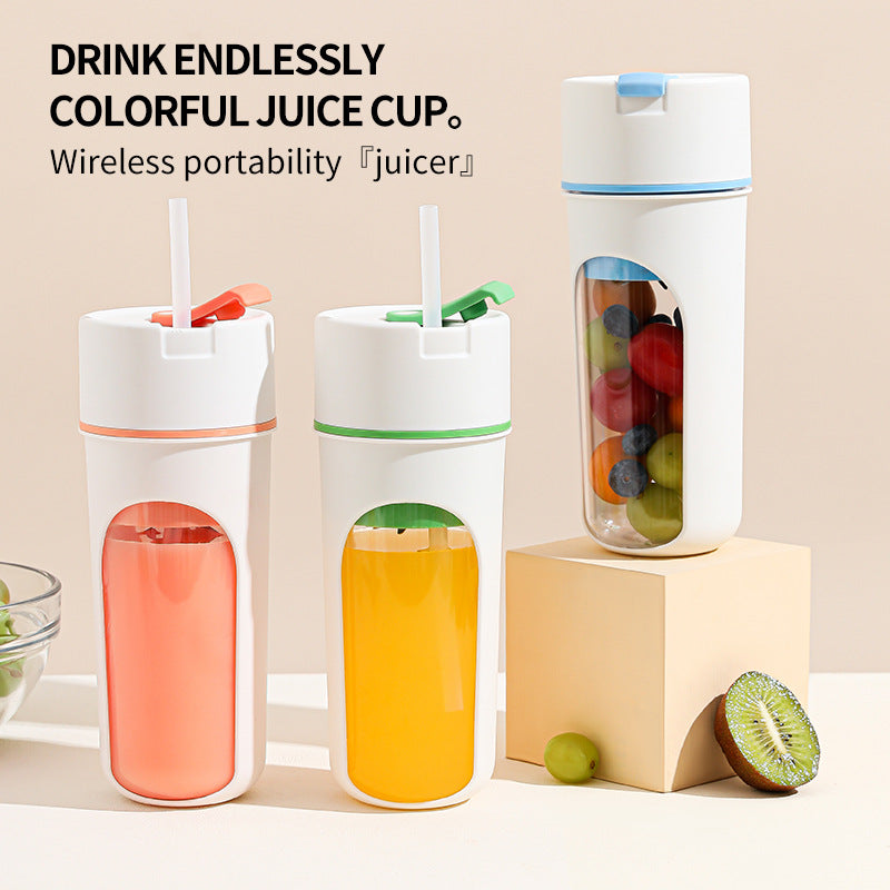 Kitchen Electric Juicer USB Charging Wireless Juices Blender - Fruit Orange Mixer Squeezer Machine