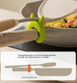 Silicone Multifunctional Spatula and Spoon Holder – Anti-Overflow, Anti-Scalding Clip for Cooking Pots – Kitchen Gadgets Organizer