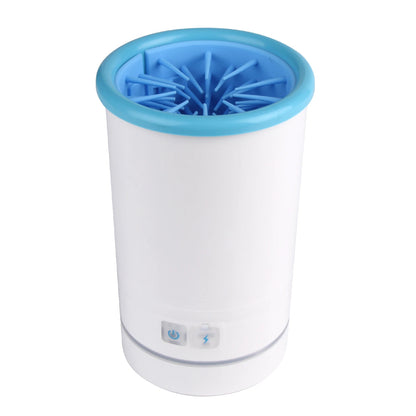 Automatic Paw Plunger Pet Washer Cleaner Soft Silicone Low Noise Foot Washing Cup Cats Dogs Quickly Wash USB Charging