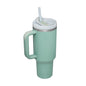 Spill Proof Vacuum Coffee Cup - Tumbler With Lid Tapered Mug - Mug Suitable For Car Gym Office Travel