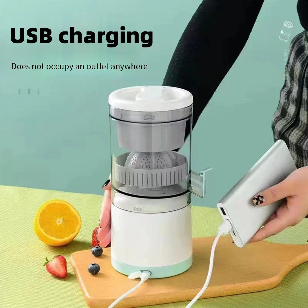 Portable Electric Juicer USB Charging Orange Lemon Fruit Blender Mini Household Juice Squeezer Mixer Citrus Juicer for Travel