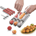 Triple Meatball Maker - 304 Stainless Steel Non-Stick Creative Kitchen Tool