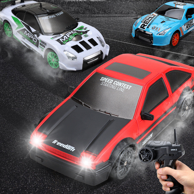 Drift Rc Car 4WD RC Drift Car Toy Remote Control GTR Model AE86 Vehicle Car RC Racing Car Toy