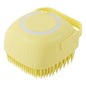 Silicone Dog Bath Brush - Silicone Dog Brush for Bathing - Pet Accessories