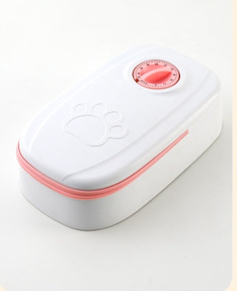 Smart Auto Pet Feeder - Timer Food Dispenser for Cats & Dogs - Stainless Steel Bowl - Pet Supplies