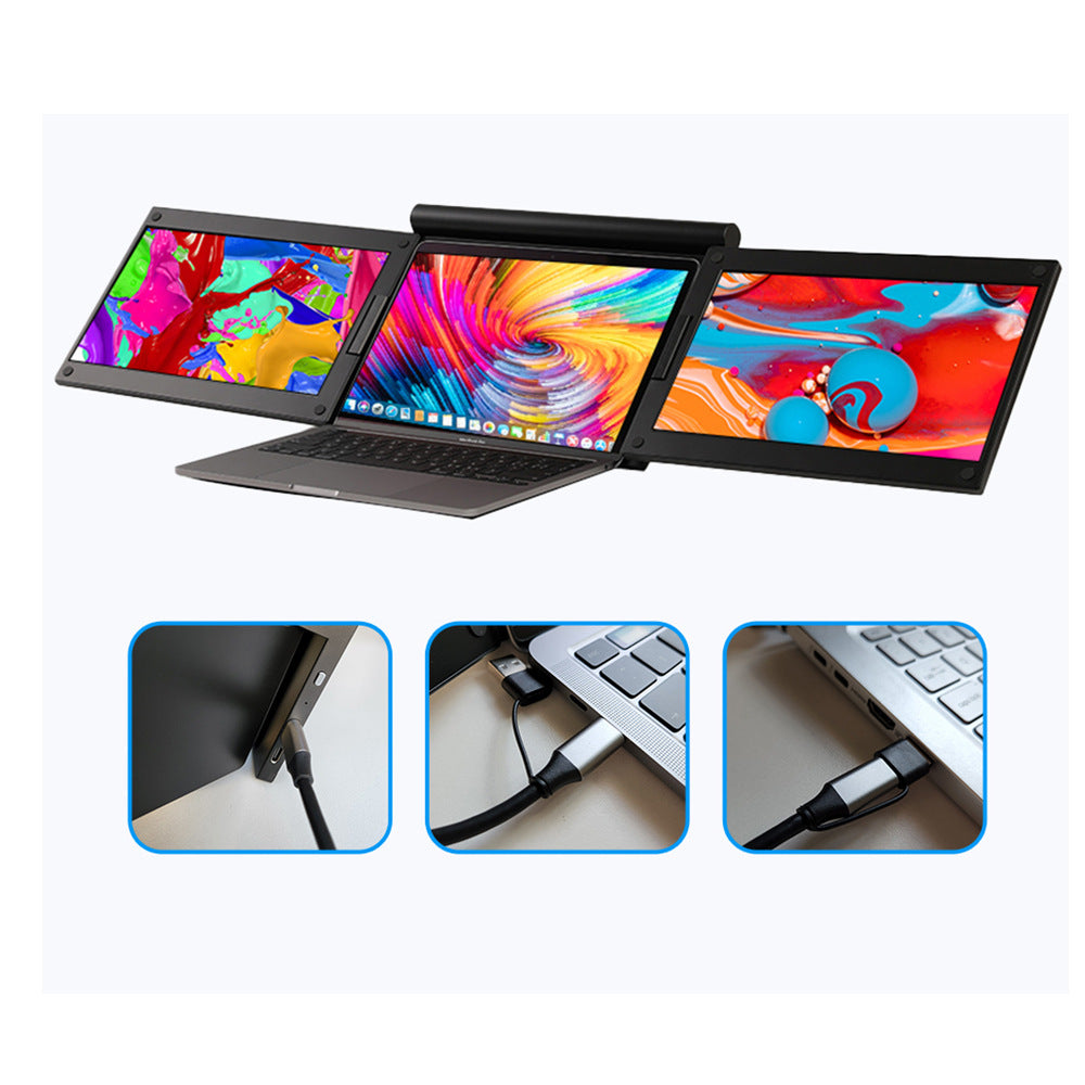 Best portable monitor for laptop - Portable Dual Screen Monitor for Laptop - Dual screen setup for laptop