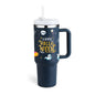 Spill Proof Vacuum Coffee Cup - Tumbler With Lid Tapered Mug - Mug Suitable For Car Gym Office Travel