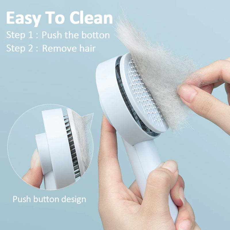 Pet Needle Comb Hair Remover Brush - Dog And Cat Pet Comb - Cat Hair Remover Brush