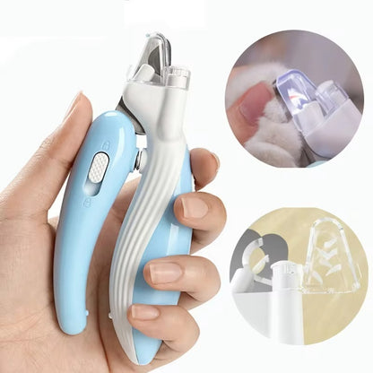 Pet Nail Clippers Dog Nail Clippers Cat Nail Clippers LED Electric Nail Grinder Pet Supplies