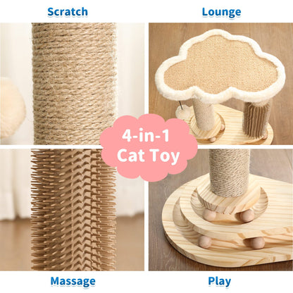 Cat Scratching Post - scratch post for cats - cat scratcher pos