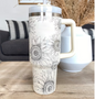 Spill Proof Vacuum Coffee Cup - Tumbler With Lid Tapered Mug - Mug Suitable For Car Gym Office Travel