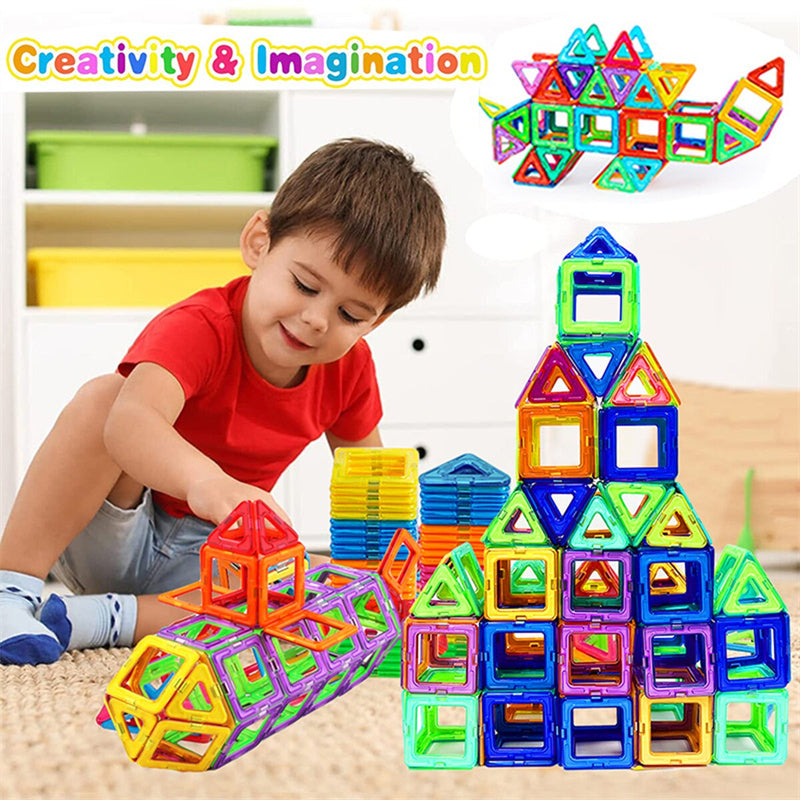 Magnetic Building Blocks DIY Magnets Toys For Kids Designer Construction Set