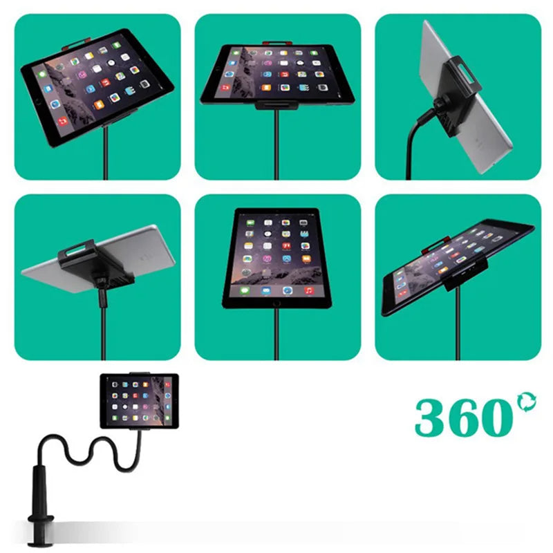 Tablet Holder Clip Stand - hands-free solution for comfortably using your device anywhere