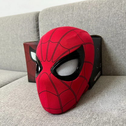 New Spider man Mask - Rechargeable Remote Eyes Movable Mask