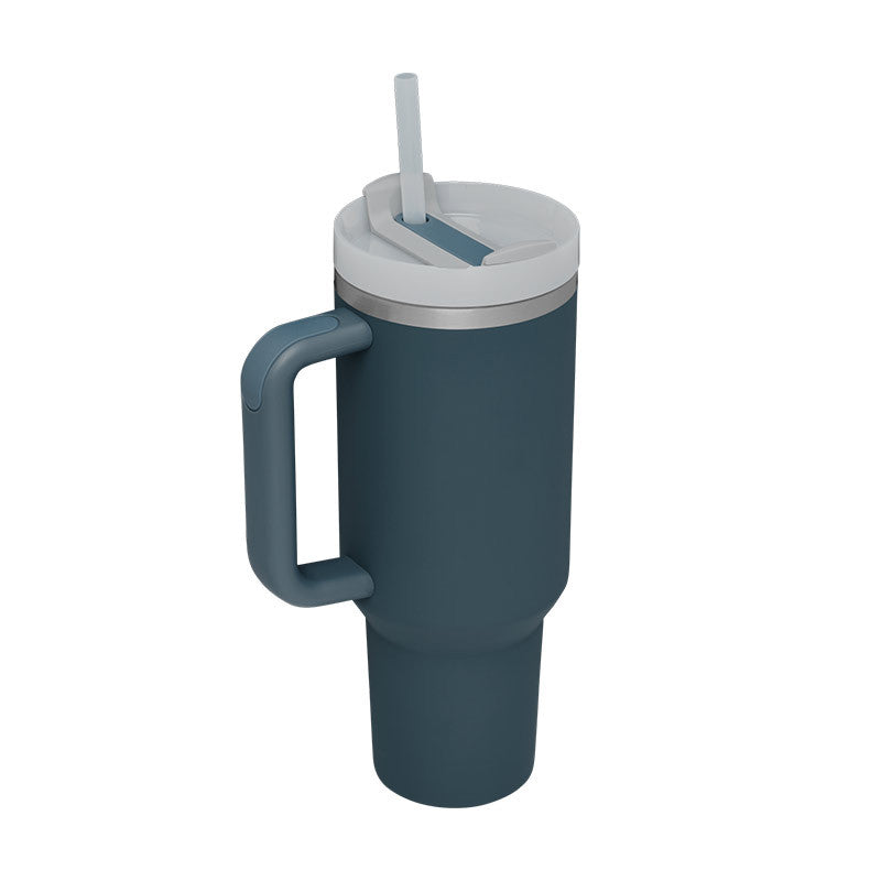 Spill Proof Vacuum Coffee Cup - Tumbler With Lid Tapered Mug - Mug Suitable For Car Gym Office Travel