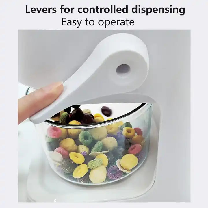 Cereal Dispenser Storage Container also pet feeding area with this versatile dry food dispenser