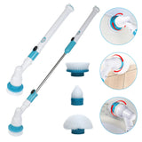 Electric Spin Cleaner Electric Spin Scrubber, Cordless Cleaning Brush with Adjustable Speeds and Extendable Long Handle