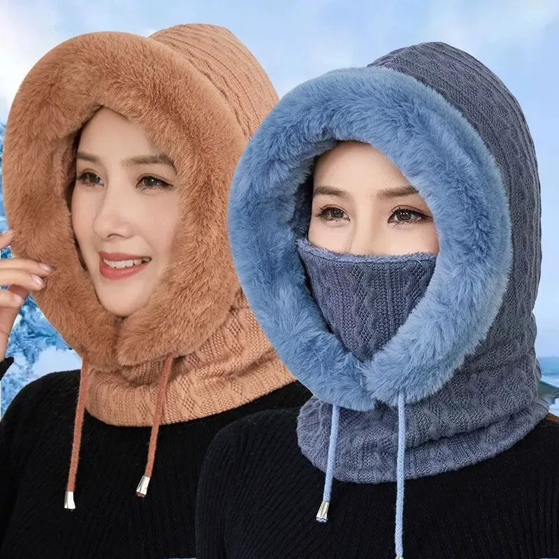 Winter Scarf Mask - Winter face mask scarf - Warm face mask scarf