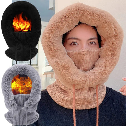 Winter Scarf Mask - Winter face mask scarf - Warm face mask scarf