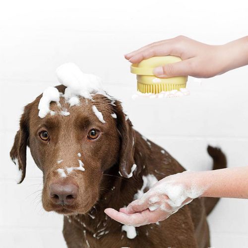 Pet Bath Brush for Dog Use