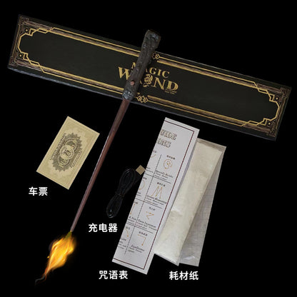 Harry Potter Series Wand, Magic Fire Wand Original Incendio Wand, Bone Wand,The Best Magic Wand for Gift