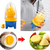 BeatersEgg Spinner Egg Puller Manual Egg Yolk Mixer Egg Shakers Golden Egg Maker for Hard Boiled Eggs